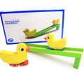 горячая продажа ЭКО-дружественных детские игрушки деревянные вприпрыжку утка 